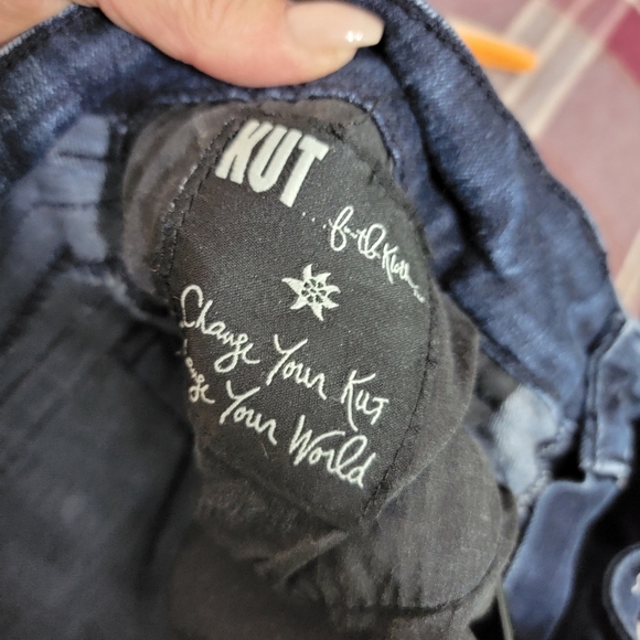 Kut from Kloth Mid Rise Bootcut Dark Wash Jeans Size 8 - Picture 6 of 16